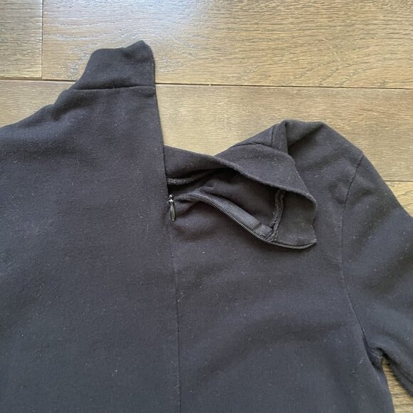 Zara Trafaluc Mini Dress‎ Women's Size Medium Long Sleeve Black - Picture 8 of 9